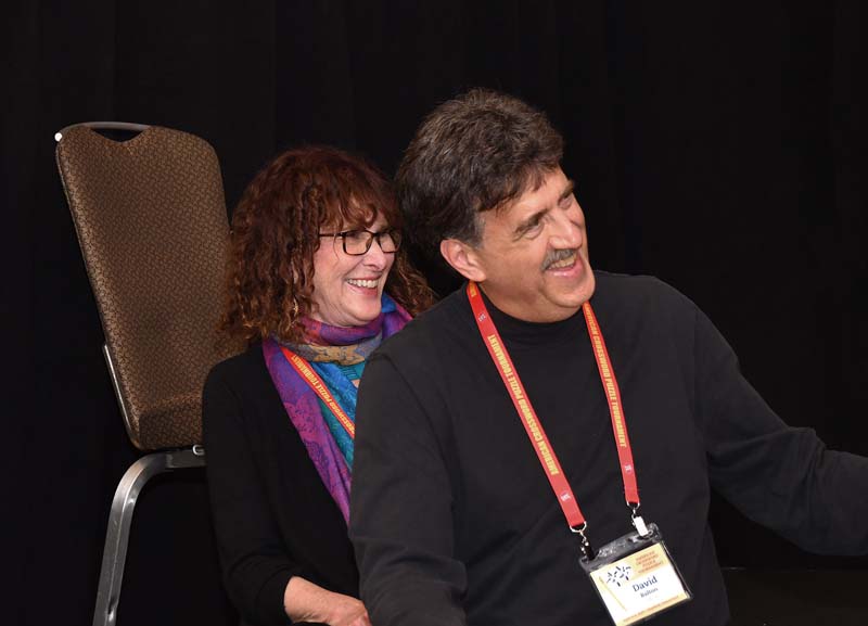 David Balton, Jane Stewart Enjoying a Laugh